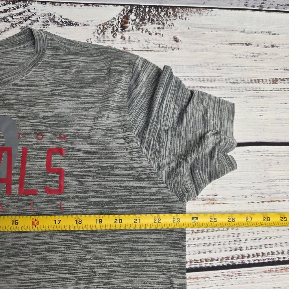Washington Nationals Nike MLB Authentic Nike Tee Short Sleeve Shirt Mens XL Gray